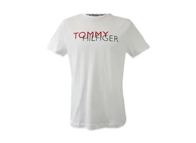 TOMMY HILFIGER Graphic Short Sleeve T-Shirt "White"