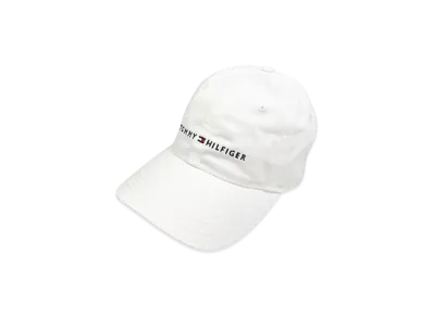 TOMMY HILFIGER Embroidery Logo Cap "White"
