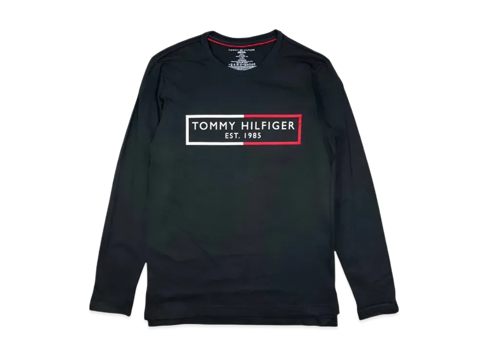 TOMMY HILFIGER L/S Crew Neck "Black"