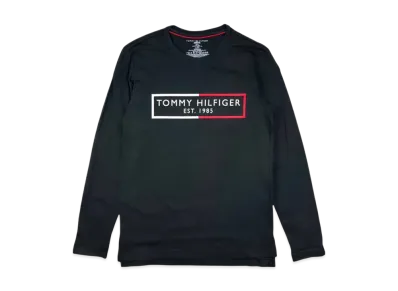 TOMMY HILFIGER L/S Crew Neck "Black"