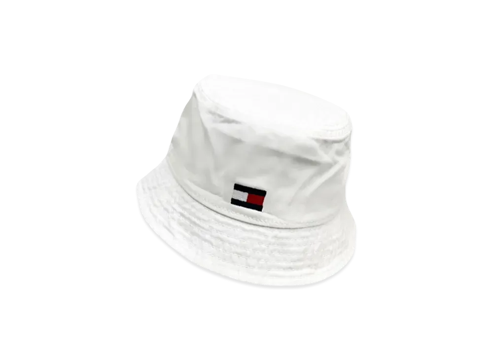 TOMMY HILFIGER Am Frsh Ardn Buckt Hat "White"