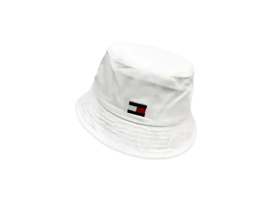 TOMMY HILFIGER Am Frsh Ardn Buckt Hat "White"