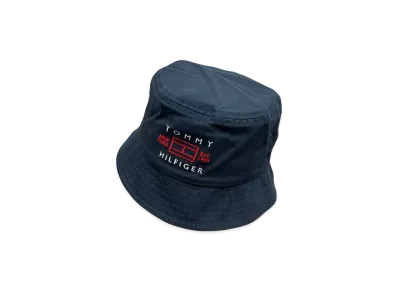 TOMMY HILFIGER Mens Jeff Bucket Hat "Navy"
