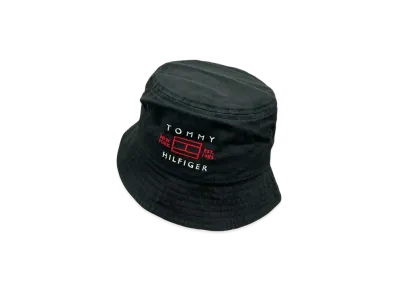 TOMMY HILFIGER Mens Jeff Bucket Hat "Black"