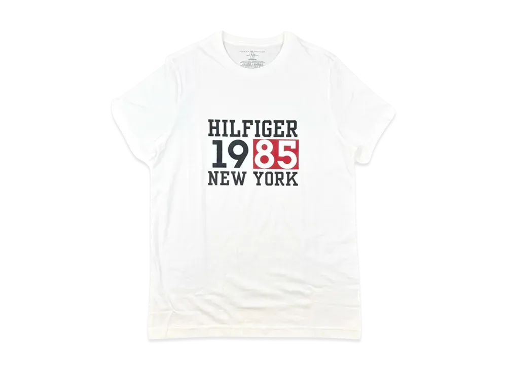 TOMMY HILFIGER S/S Crew Neck "White"