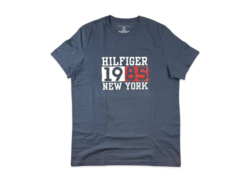 TOMMY HILFIGER S/S Crew Neck "VintegeBlue"
