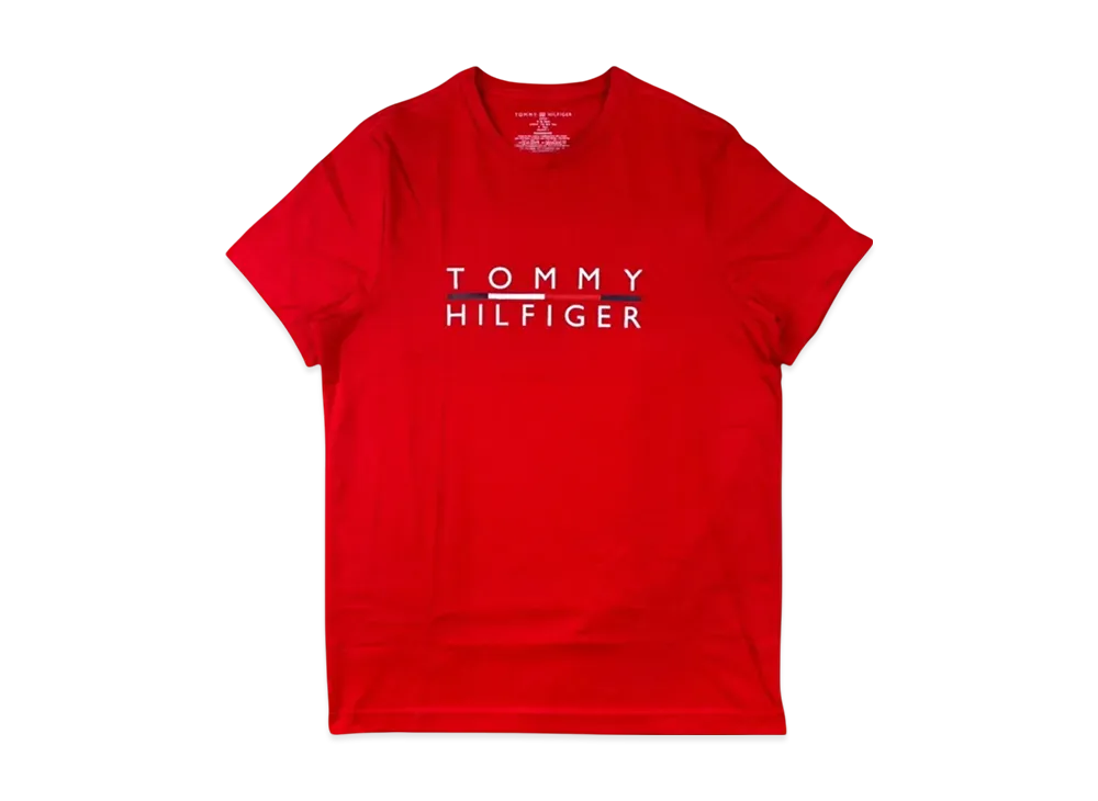TOMMY HILFIGER S/S Crew Neck "Red"