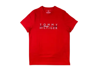 TOMMY HILFIGER S/S Crew Neck "Red"