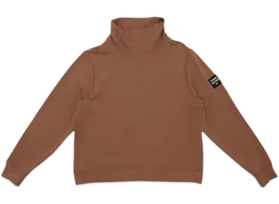 TOMMY HILFIGER Sport French Terry Cowl Neck Logo Sleeve Pullover "Ginger"