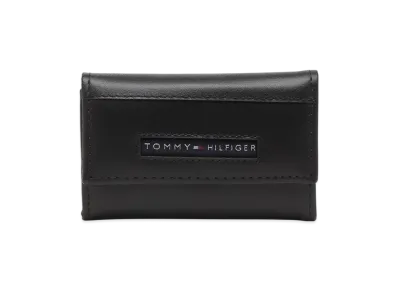 TOMMY HILFIGER Yen 6 Hook Keycase "Black"