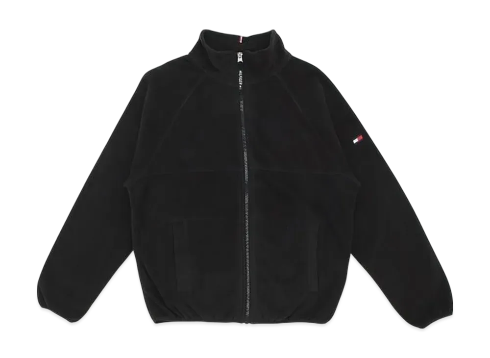 TOMMY HILFIGER Full Zip Raglan Sleeve Jacket "Black"