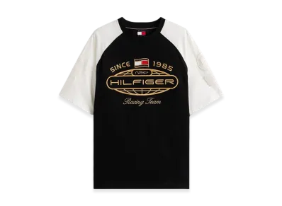 TOMMY HILFIGER APXGP F1 Movie Graphic Ringer T-shirt "Black"