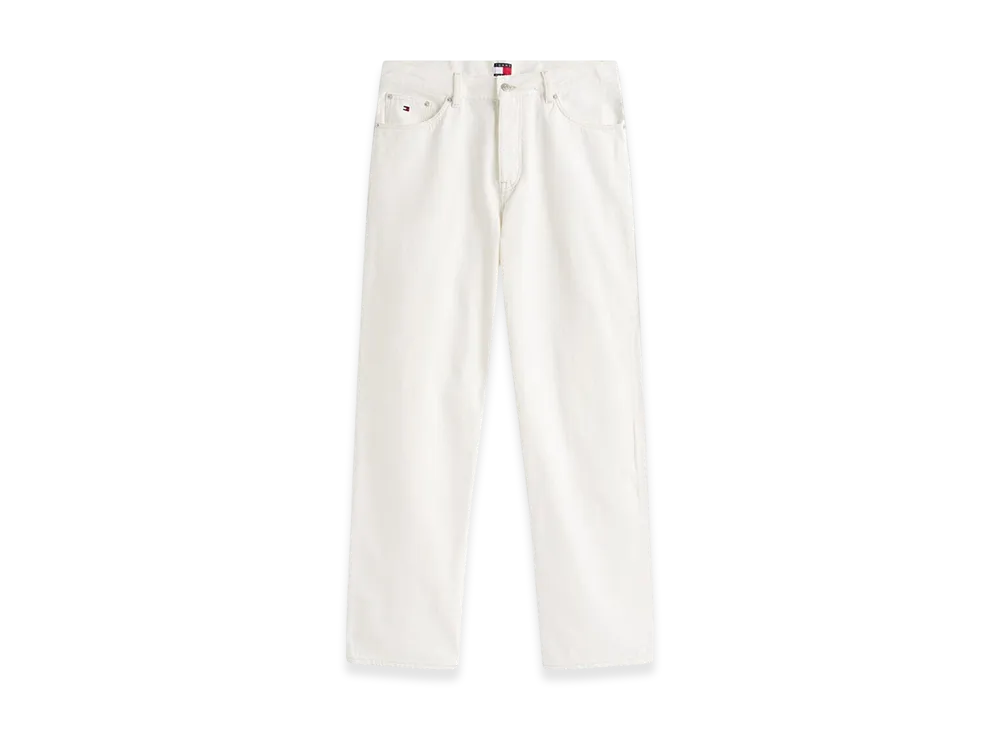 TOMMY HILFIGER APXGP F1 Movie Straight Loose Jeans "White"