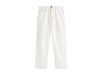 TOMMY HILFIGER APXGP F1 Movie Straight Loose Jeans "White"