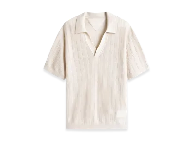 TOMMY HILFIGER APXGP F1 Movie Polo Sweater "Light Beige"