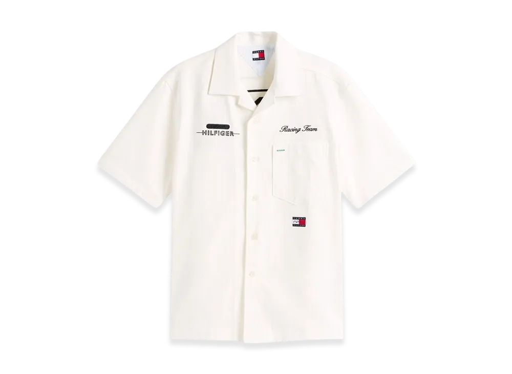 TOMMY HILFIGER APXGP F1 Movie Mechanics Boxy Shirt "White"