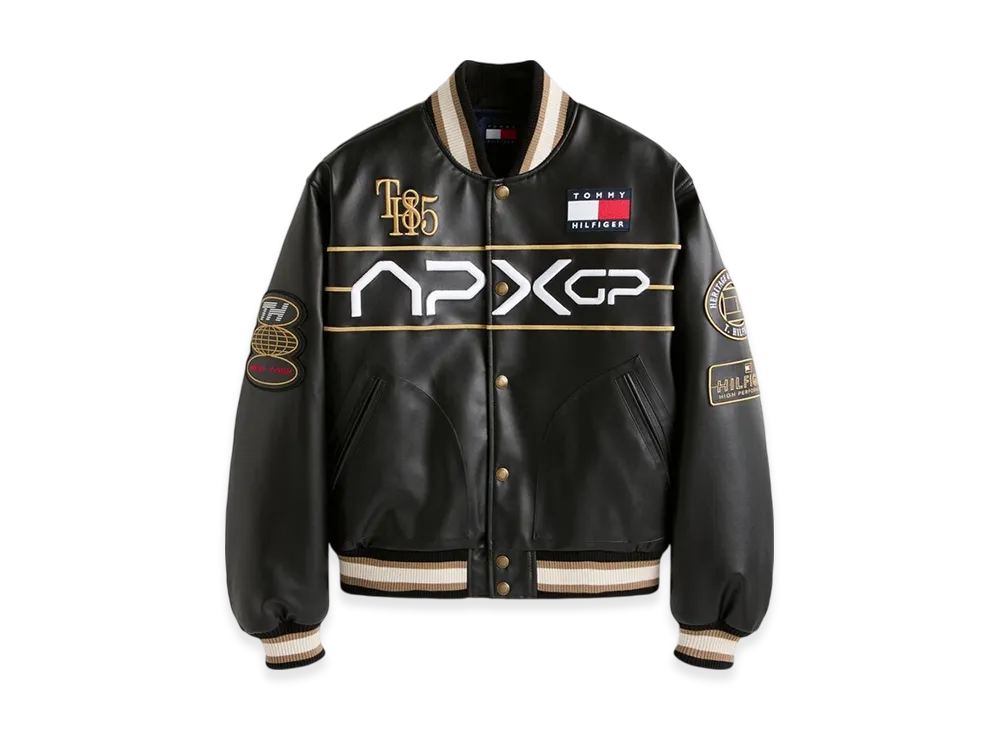 トミーヒルフィガー アルファタウリ F1 ムービー レーシングバーシティジャケット "ブラック"