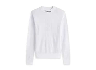 TOMMY HILFIGER APXGP F1 Movie Racing Long Sleeve Mock Neck Shirt "White"
