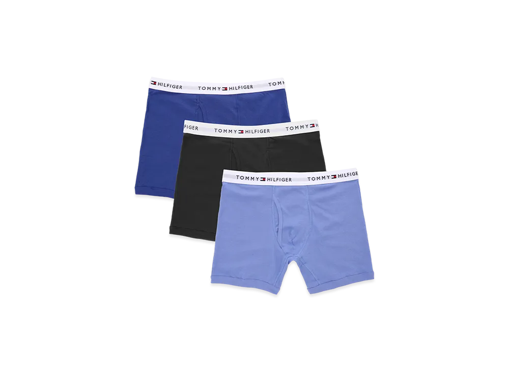 TOMMY HILFIGER Boxer Shorts Set Of 3 "Inkblue"