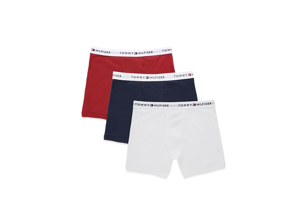 TOMMY HILFIGER Boxer Shorts Set Of 3 "Mahogany"