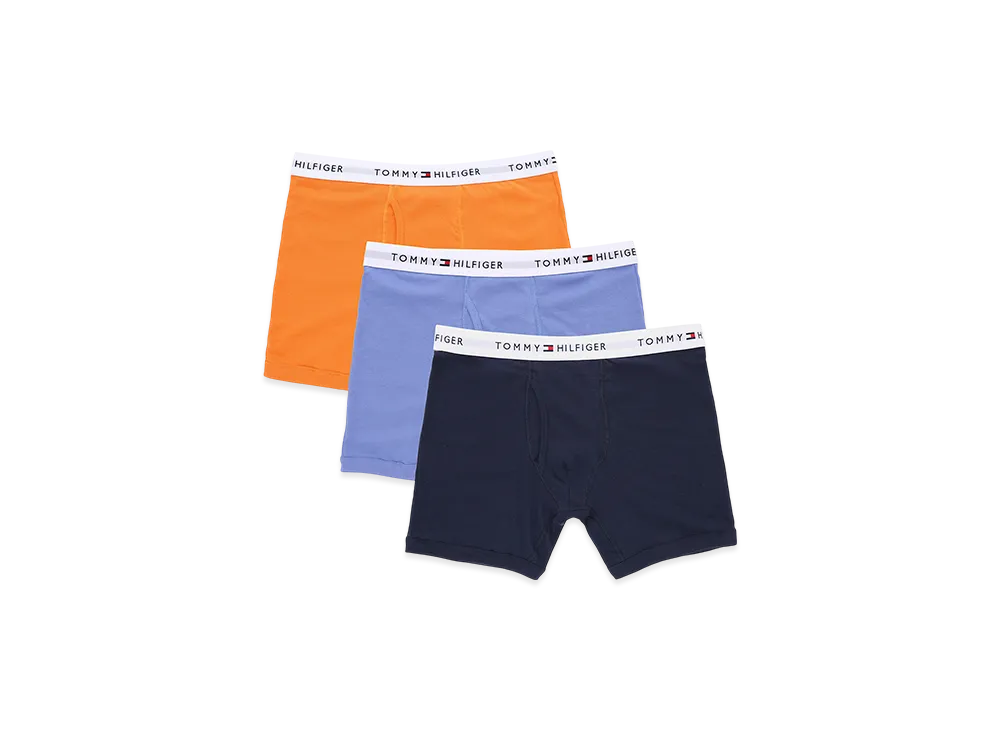 TOMMY HILFIGER Boxer Shorts Set Of 3 "Tangerine"