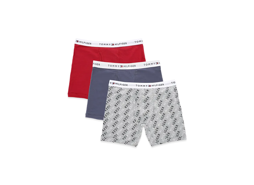 TOMMY HILFIGER Boxer Shorts Set Of 3 "Carbon"