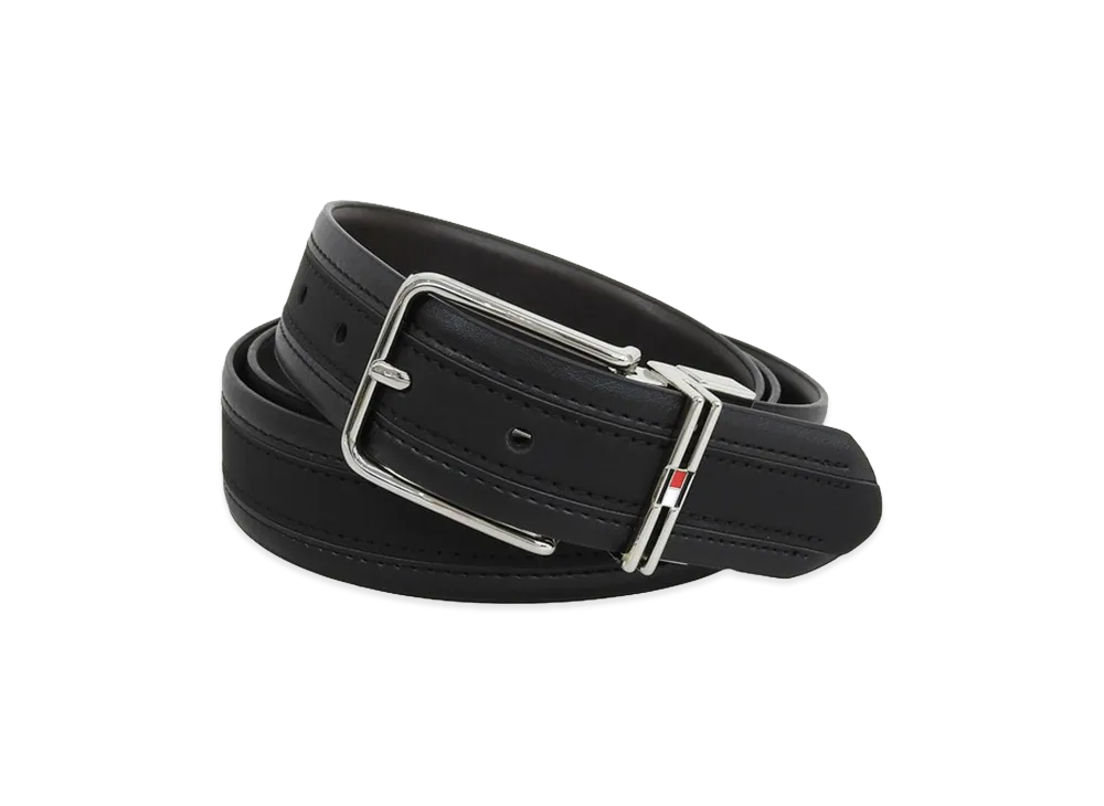 TOMMY HILFIGER 42/105 Leather Belt "Black/Brown"