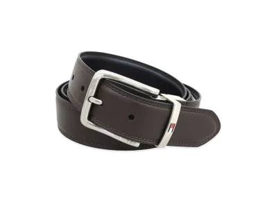 TOMMY HILFIGER 42/105 Leather Belt "Brown/Black"