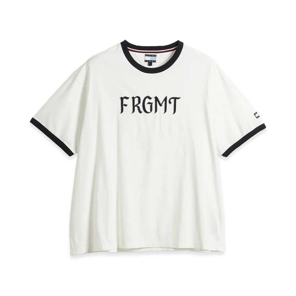 TOMMY HILFIGER x FRAGMENT Ringer T-Shirt "White"
