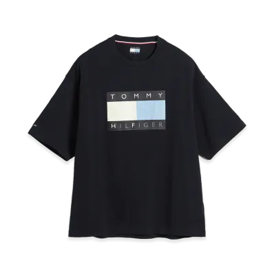TOMMY HILFIGER x FRAGMENT Jersey T-Shirt "Navy"