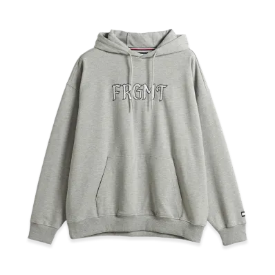TOMMY HILFIGER x FRAGMENT Logo Hoodie "Grey"