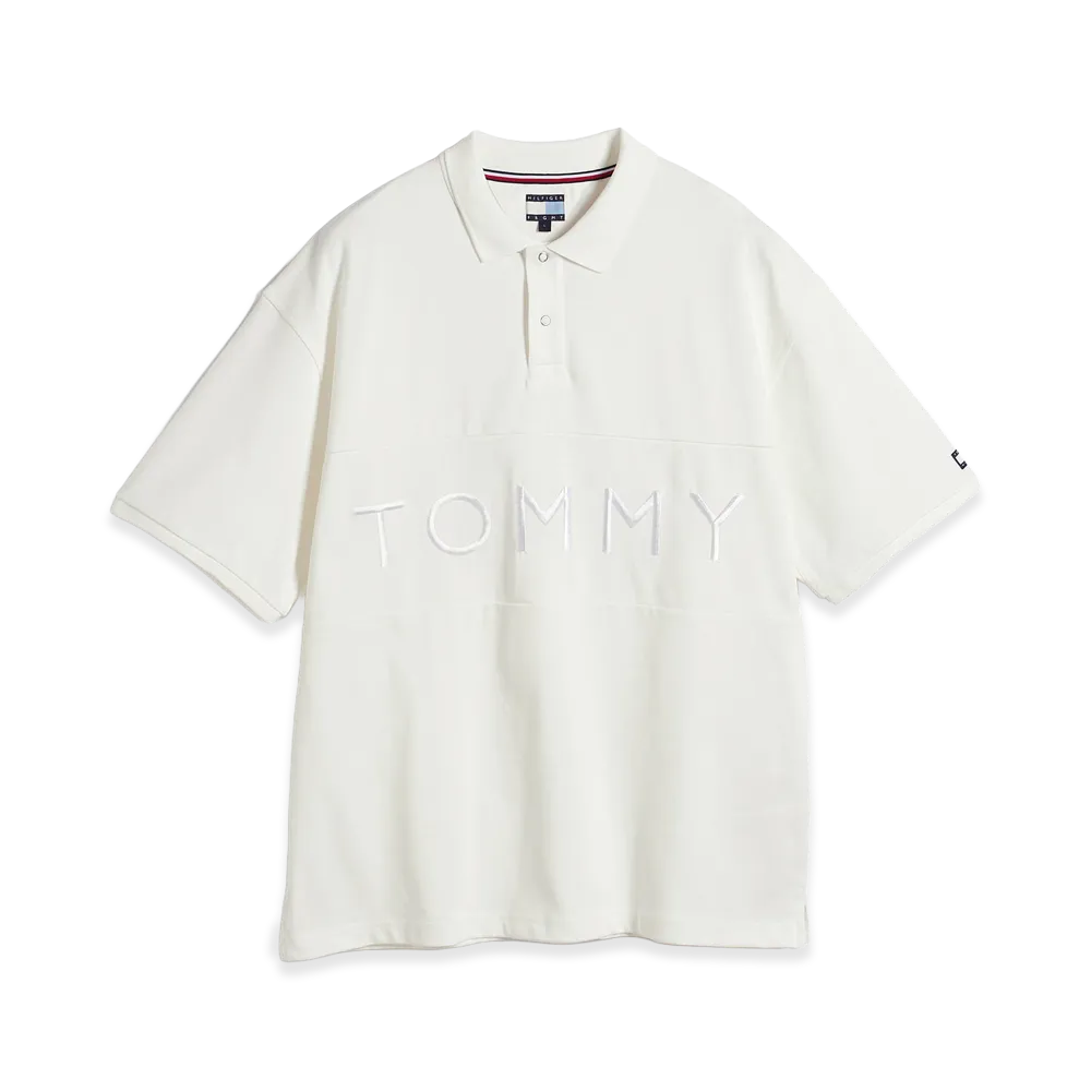 TOMMY HILFIGER x FRAGMENT Relaxed Polo Shirt "White"