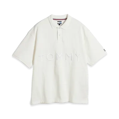 TOMMY HILFIGER x FRAGMENT Relaxed Polo Shirt "White"