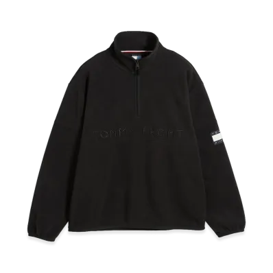 TOMMY HILFIGER x FRAGMENT Half Zip Fleece Pullover "Black"