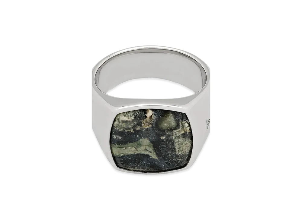 TOM WOOD Ring "Black/Green"