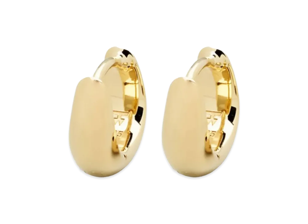 TOM WOOD Earrings "Gold"