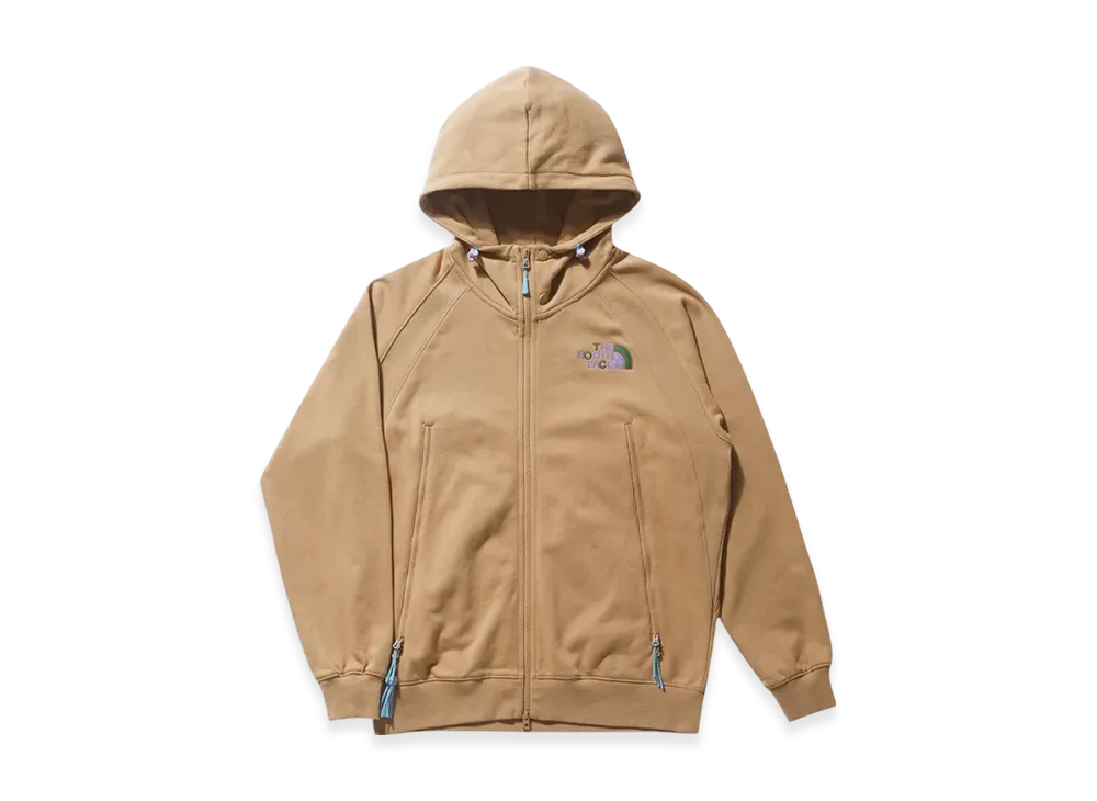 The North Face x Clot Full Zip Hoodie "Brown"