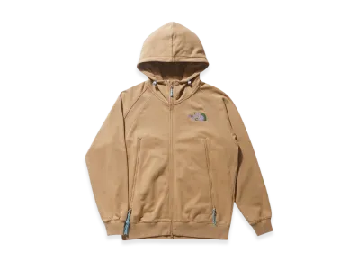 The North Face x Clot Full Zip Hoodie "Brown"