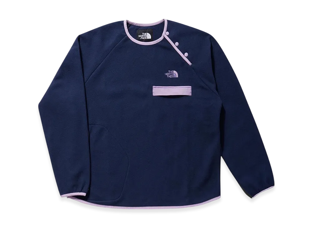 The North Face x Clot Fleece Pullover (Youth) "Navy"