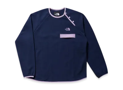 The North Face x Clot Fleece Pullover (Youth) "Navy"