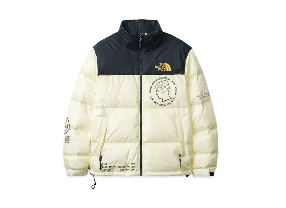 The North Face x Brain Dead Nuptse Jacket "Cream"
