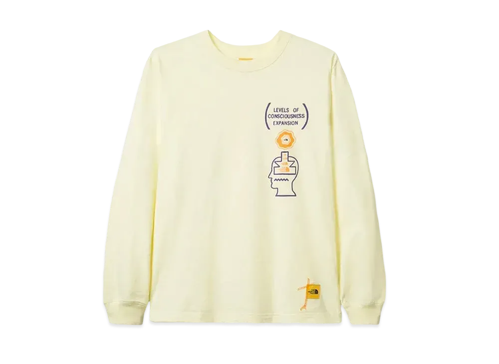 The North Face x Brain Dead L/S Tee "Cream"