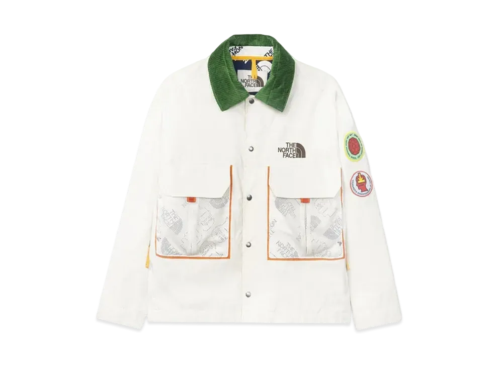The North Face x Brain Dead 76 Oversized Mountain Chore Coat "White"