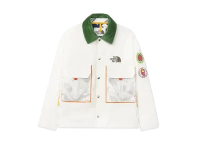 The North Face x Brain Dead 76 Oversized Mountain Chore Coat "White"