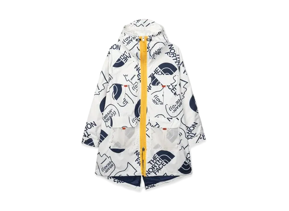 The North Face x Brain Dead 76 Oversized Mountain Parka "White"