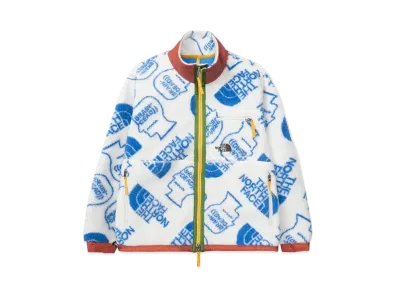 The North Face x Brain Dead Extreme Pile Full Zip Fleece "White"