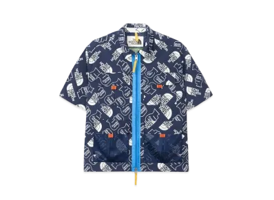 The North Face x Brain Dead Boxy Mountain Shirt "Navy"