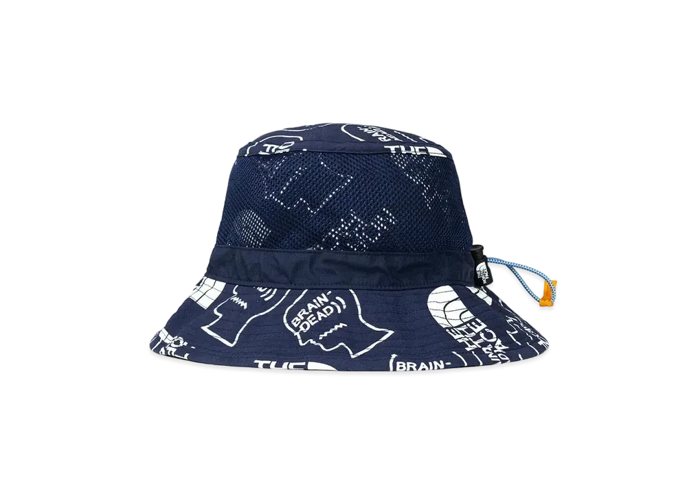 The North Face x Brain Dead Bucket Hat "Navy"