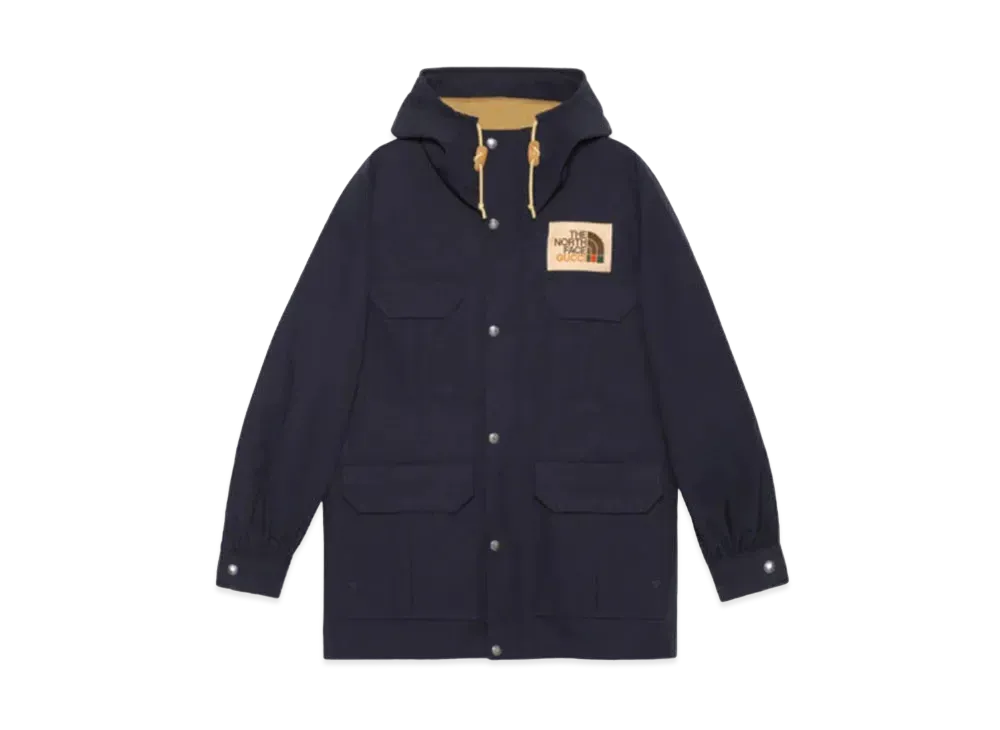 GUCCI x The North Face Nylon Mountain Jacket "Navy"