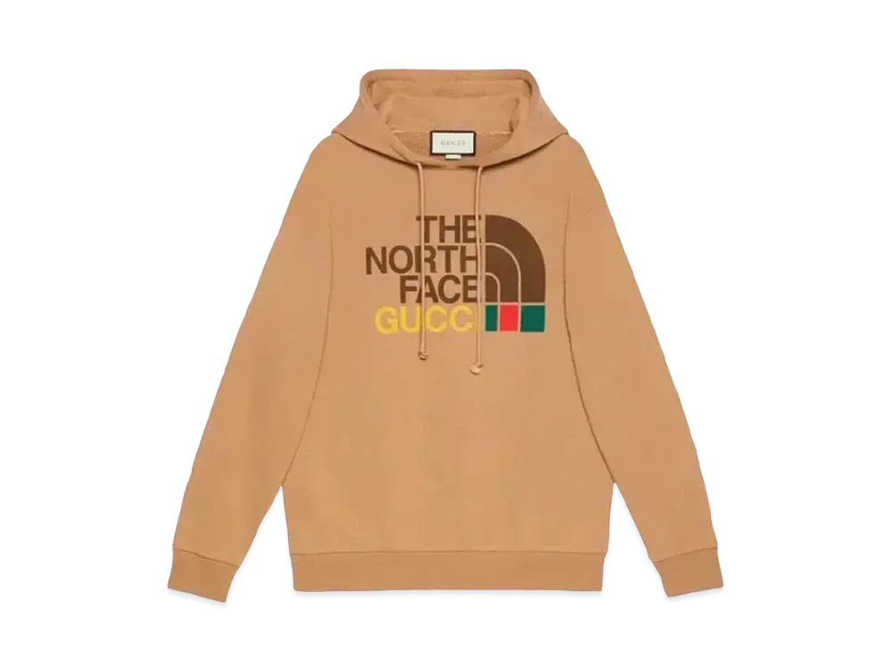 GUCCI x The North Face Cotton Hoodie "Brown"